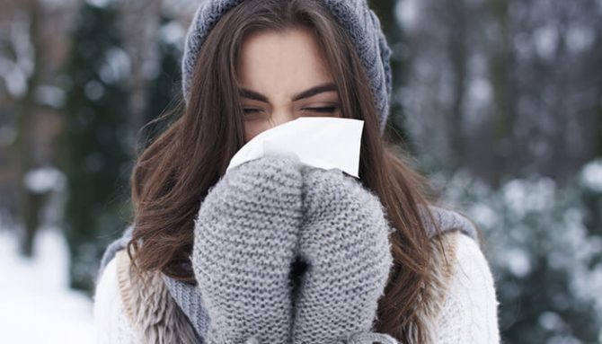 Alergie na chlad. Jaké jsou její příznaky a co to vlastně je?